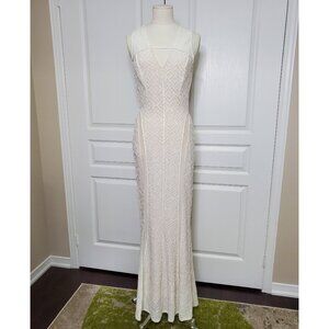 Guess Maxi Dress Cream Size S